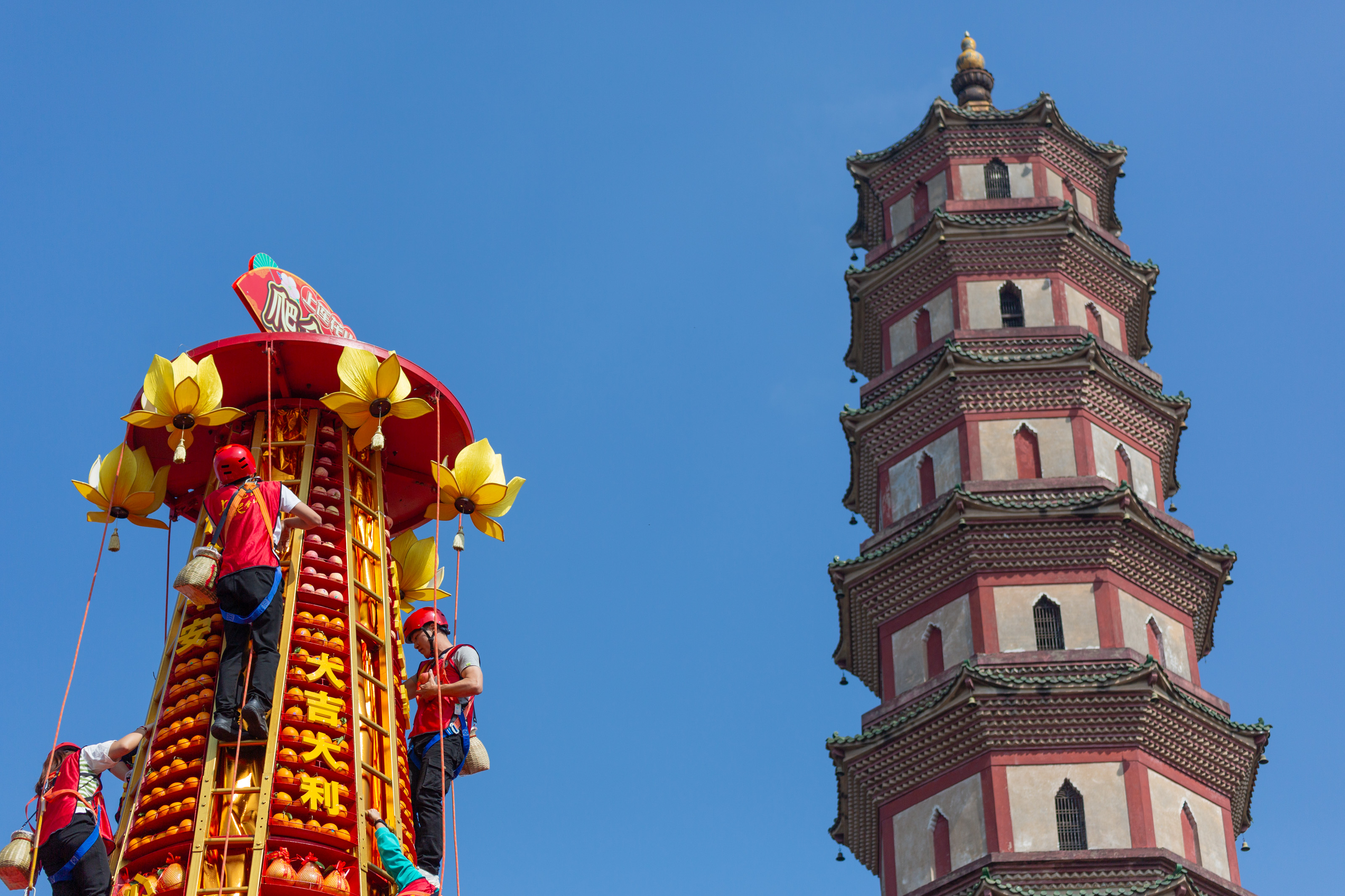 广州莲花山新春桃花文化旅游节开幕_fororder_IMG_5689