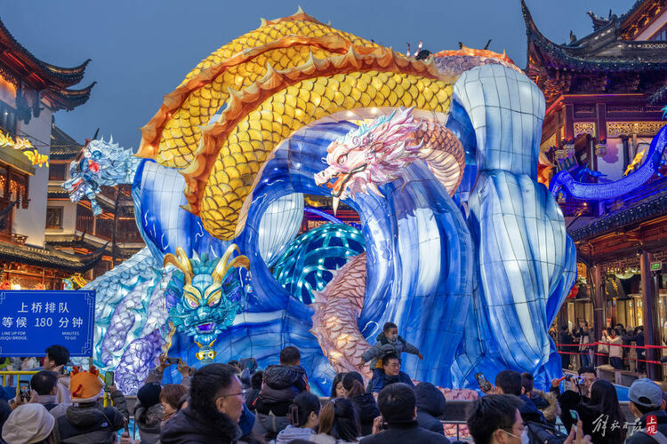 40天上海豫园灯会近尾声 客流400万人次