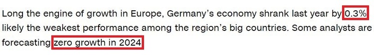 就算名义GDP超日本，德国经济仍被称为“欧洲病人”