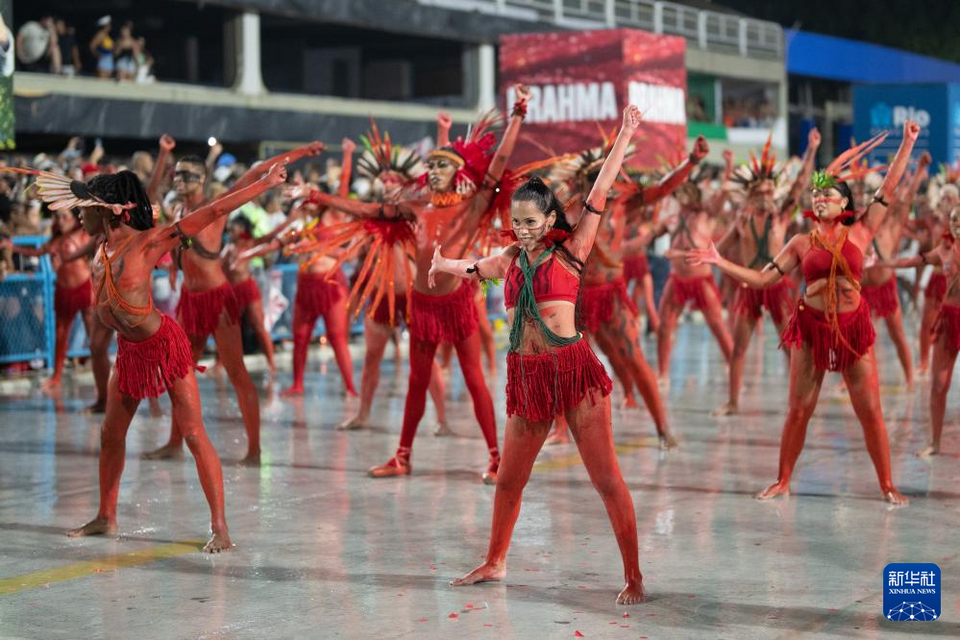 巴西里约热内卢：为狂欢节预热