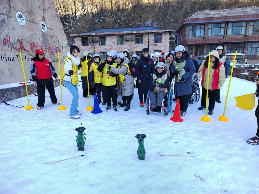 【原創】第八屆中國殘疾人冰雪運動季（安陽）特色活動在林州太行大峽谷舉行_fororder_3