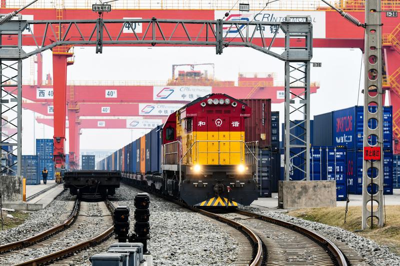 首次服务中欧班列开行！哈萨克斯坦西安码头项目正式投用