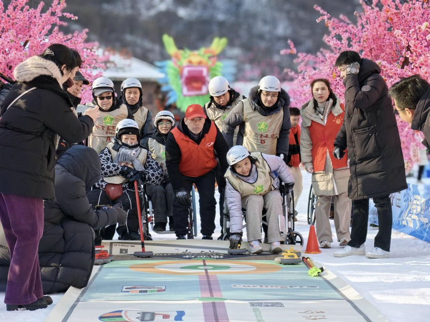 【原創】第八屆中國殘疾人冰雪運動季（安陽）特色活動在林州太行大峽谷舉行_fororder_1