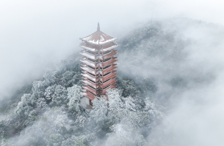 重庆趣看雪醉游人