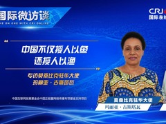 【國際微訪談】莫桑比克駐華大使：中國不僅授人以魚 還授人以漁