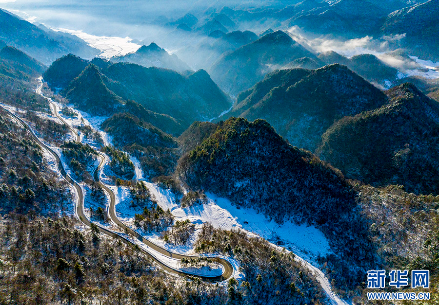 重庆红池坝：“中国式”浪漫雪景