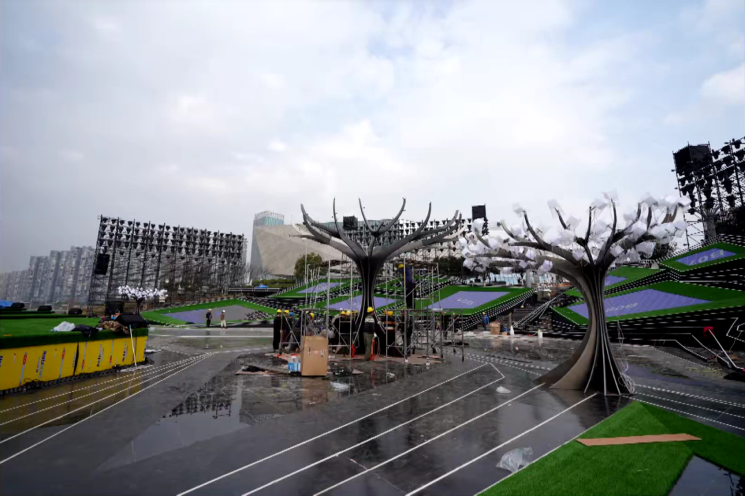 2024央视春晚长沙分会场舞台曝光，动感十足！