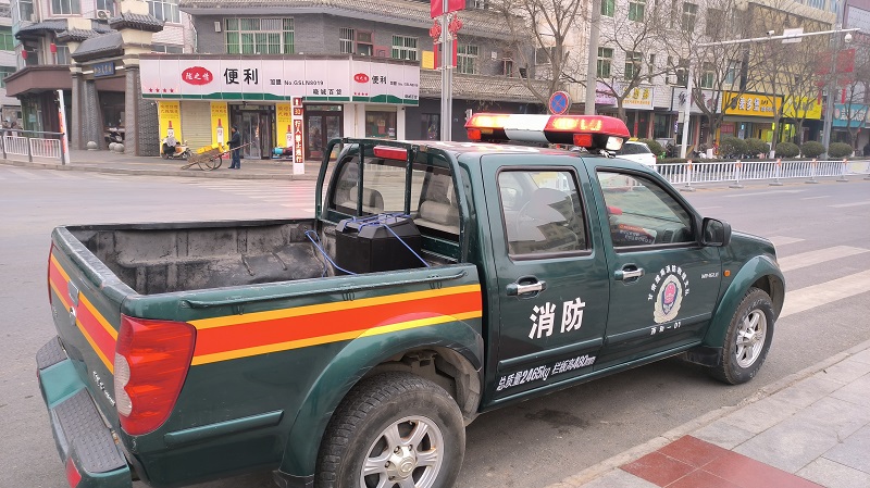 【原创】陇南西和：消防移动宣传车“走街串巷” 奏响森林防火宣传最强音_fororder_3