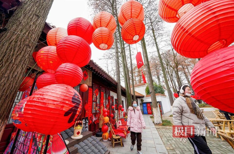 紅紅火火 武漢年味漸濃