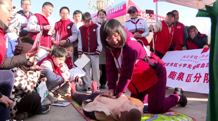 石家庄市鹿泉区：“学雷锋”青年志愿服务市集活动启动_fororder_图片2