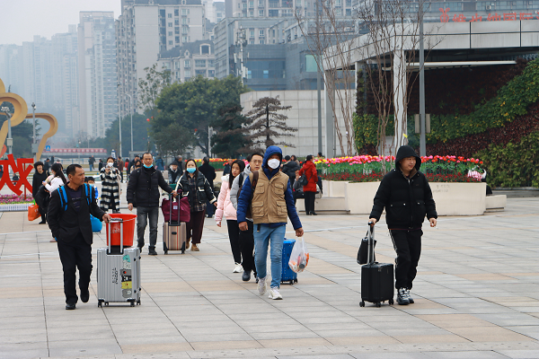 2024年春运 重庆火车站预计发送旅客770万人次_fororder_图片4