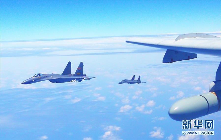 中國空軍多型戰機連續“繞島巡航”檢驗實戰能力