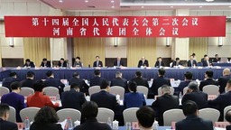 河南代表團舉行全體會議審議政府工作報告