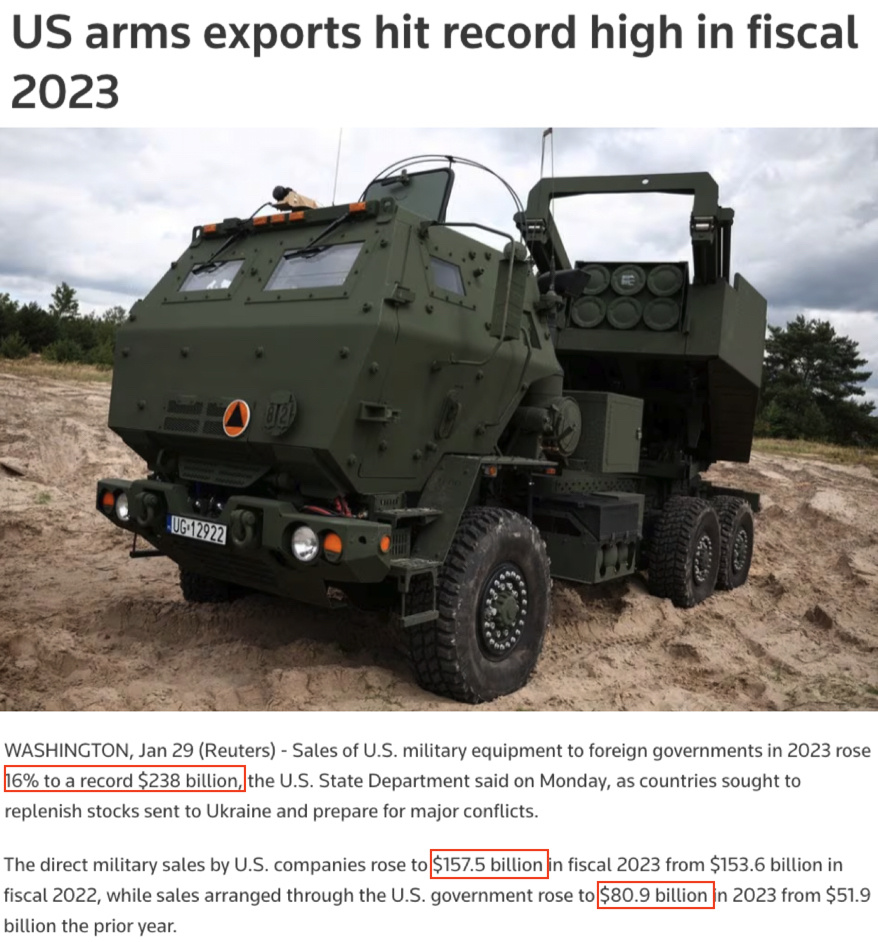 两场冲突打不停美国军火商又乐了- 国际在线移动版