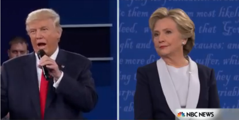 特朗普增加火力，炮轰希拉里一事无成