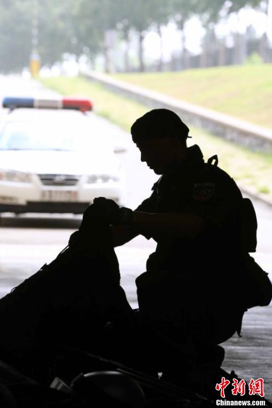 北京蓝剑突击队训练掠影 北京蓝剑突击队训练掠影