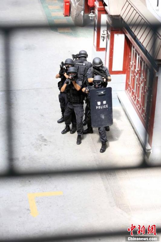 北京蓝剑突击队训练掠影 北京蓝剑突击队训练掠影