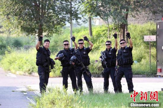 北京蓝剑突击队训练掠影 北京蓝剑突击队训练掠影