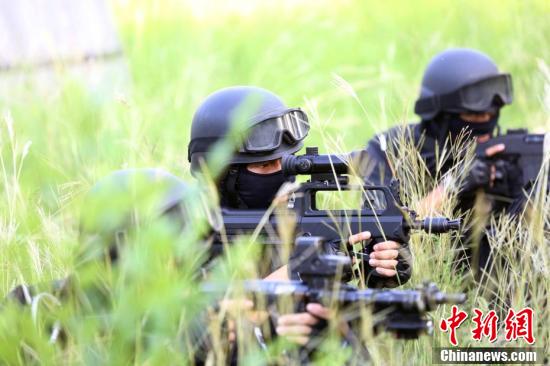 北京蓝剑突击队训练掠影 北京蓝剑突击队训练掠影