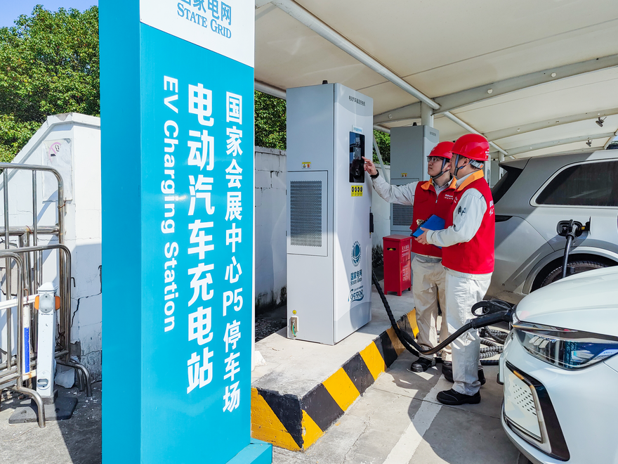 Shanghai's Public Charging Pile Coverage in Townships Exceeds 99%_fororder_图片1