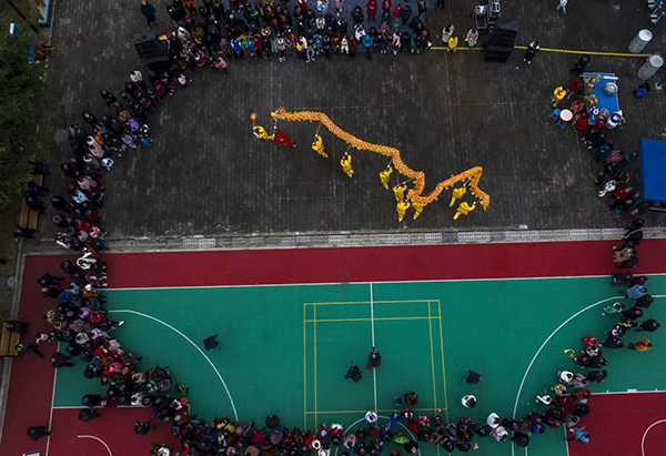 图集｜眉山市东坡区：多彩民俗迎新春_fororder_民俗表演现场3--供图--东坡区融媒体中心