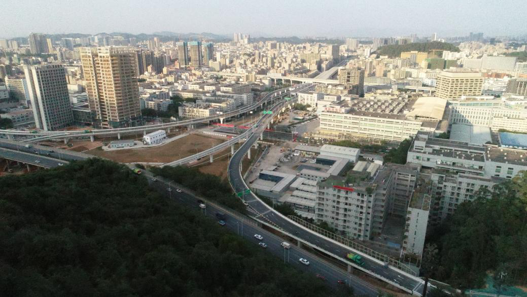 深圳：深华快速路福龙路立交工程（一期） 正式建成通车_fororder_项目实景图