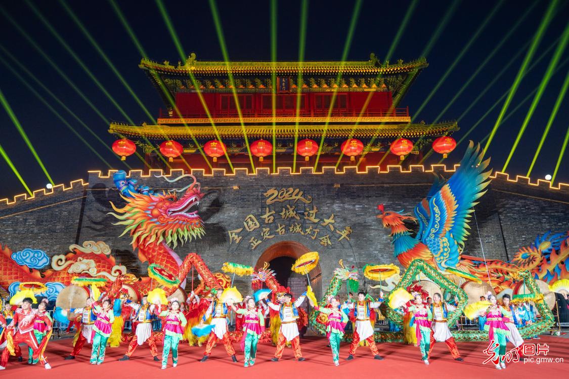 河北正定：全国“古城过大年”正定会场启幕