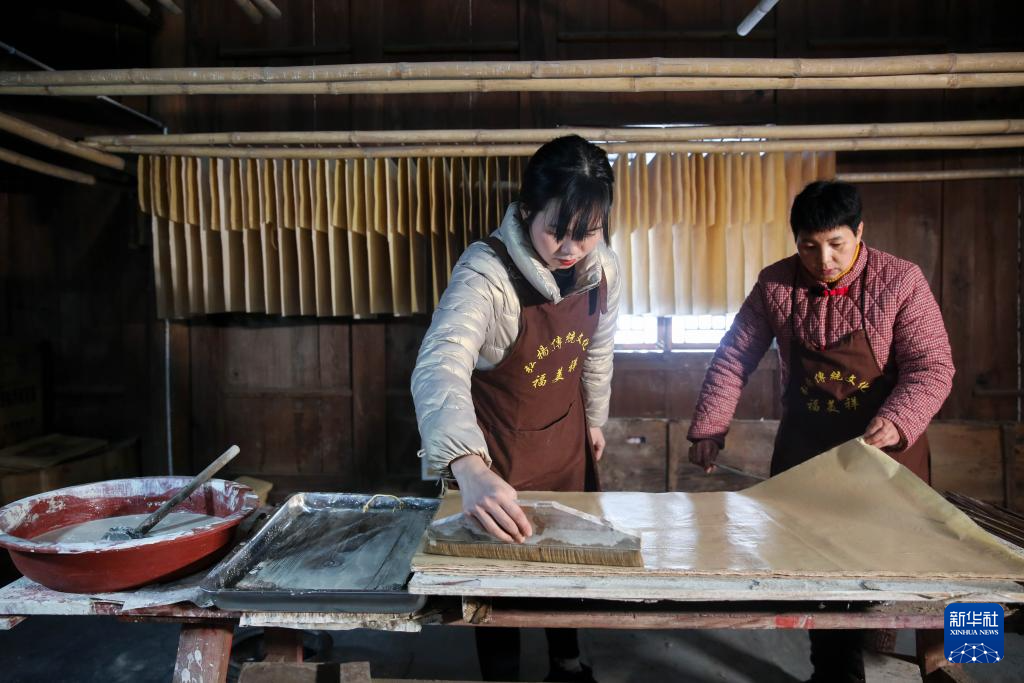 湖南隆回：印制传统年画迎新春_fororder_33