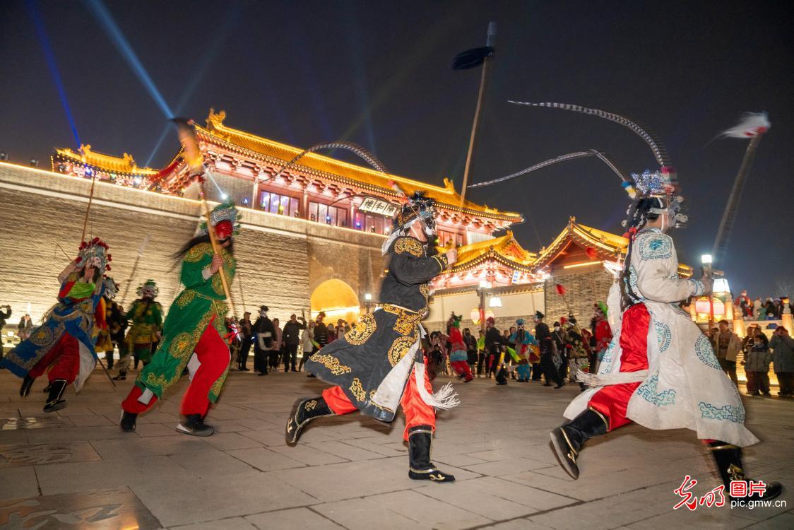 河北正定：全国“古城过大年”正定会场启幕