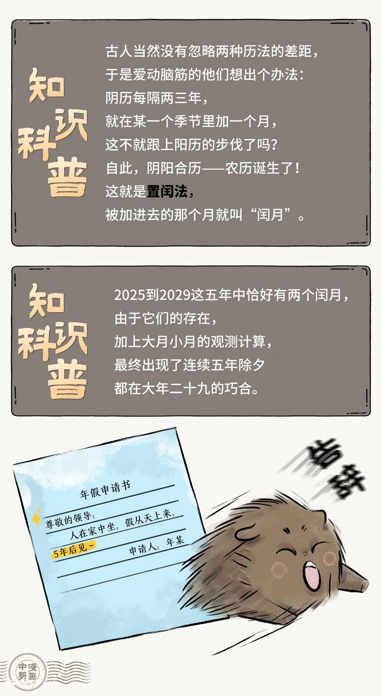 未来连续五年没有“大年三十”，都是月亮惹的祸