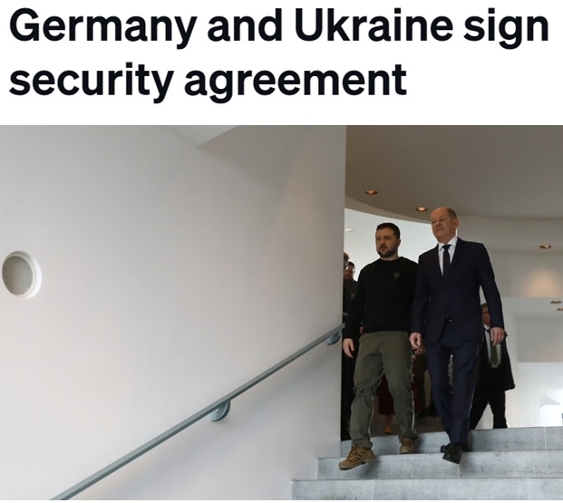 乌克兰与德法分别签署安全保障协议 冻结俄海外资产收入将用于乌重建