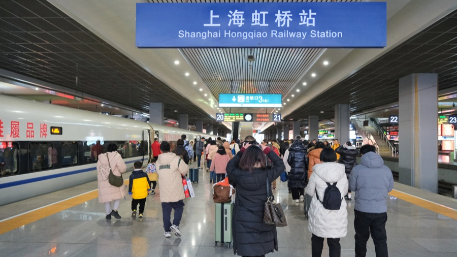 首破75萬人次 鐵路上海站到達旅客數創歷史新高