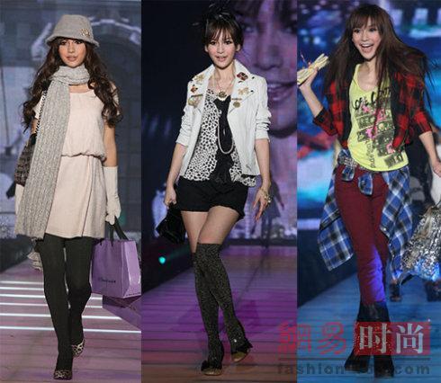 angelababy早期日本走秀 和现在判若两人