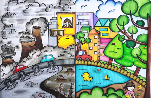 （环境专题）妙笔绘生态 沈阳市第四届儿童生态环保绘画大赛作品展播（十一）