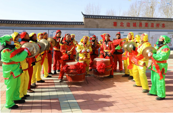 河北平泉：鼓乐文化惠民生 非遗展演庆新春_fororder_河北平泉：鼓乐文化惠民生 非遗展演庆新春545