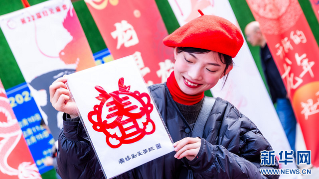 湖北武漢:非遺民俗廟會年味十足 湖北武漢:非遺民俗廟會年味十足