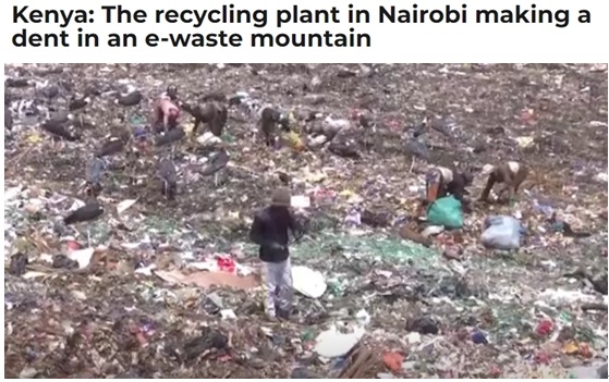 探訪肯尼亞電子垃圾回收企業