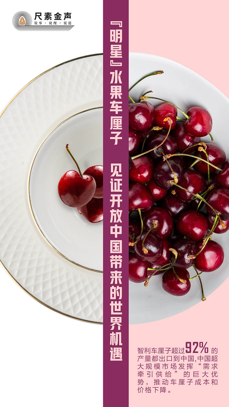 尺素金声｜“明星”水果车厘子，见证开放中国带来的世界机遇