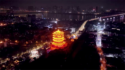 湖北武漢：地標建築熄燈一小時 守護地球不止一小時