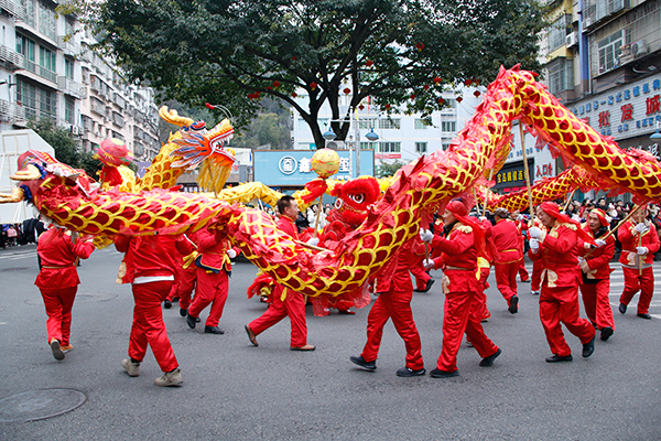 宜宾珙县举行“和美珙州·福闹新春”系列文化活动_fororder_“大巡游”表演现场-摄影-高学兵3