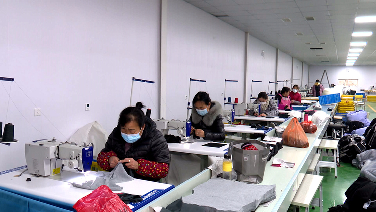 河北唐縣：不負春光好起步 奮戰龍年“開門紅”_fororder_工人們各司其職、動作嫺熟