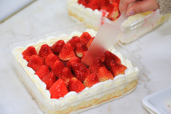 折扣化試點促銷量 盒馬網紅草莓盒子蛋糕來自南京溧水_fororder_圖片 2