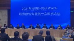 2024年湖南省外商投资企业迎春座谈会在长沙召开