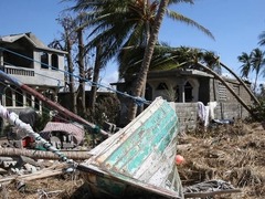 海地官员说飓风后已有70人死于霍乱