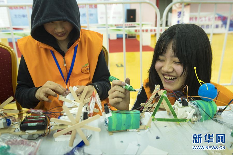 海峡两岸中小学生仿生机器人竞赛在安徽芜湖举行