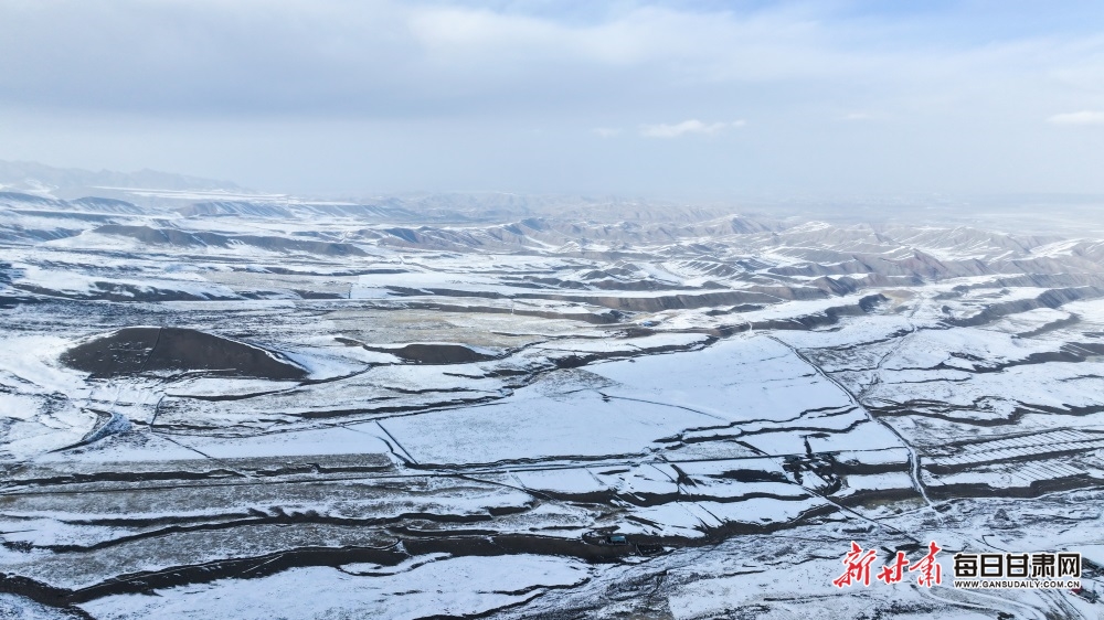 祁連山民樂段：群山巍峨雲霧繚繞 春雪著墨宛若畫卷_fororder_4