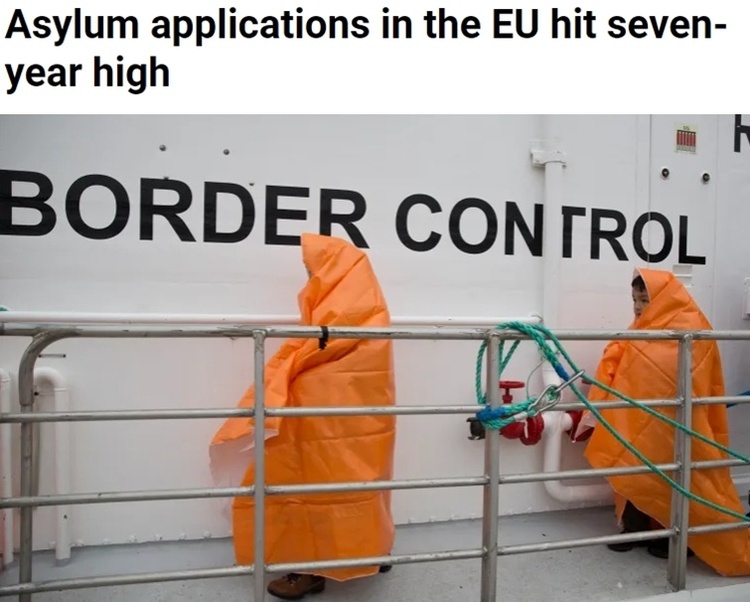 欧洲2023年难民人数创七年来新高 极右翼政党利用难民危机上位