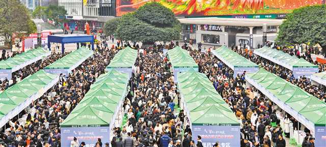 2024年“百万人才兴重庆”首场引才活动举行