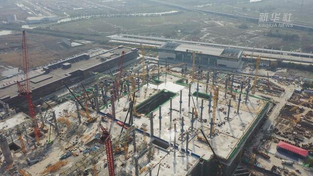 长三角重大建设工程加速 沪苏湖铁路开始全线铺轨