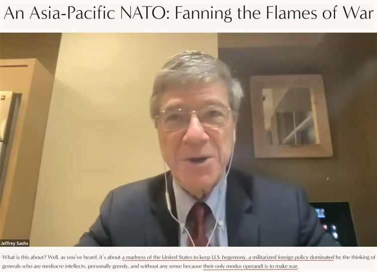 “北约的所作所为让情况变得更糟”